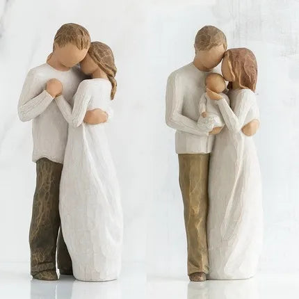 Nordwood Family Character Sculpture Set